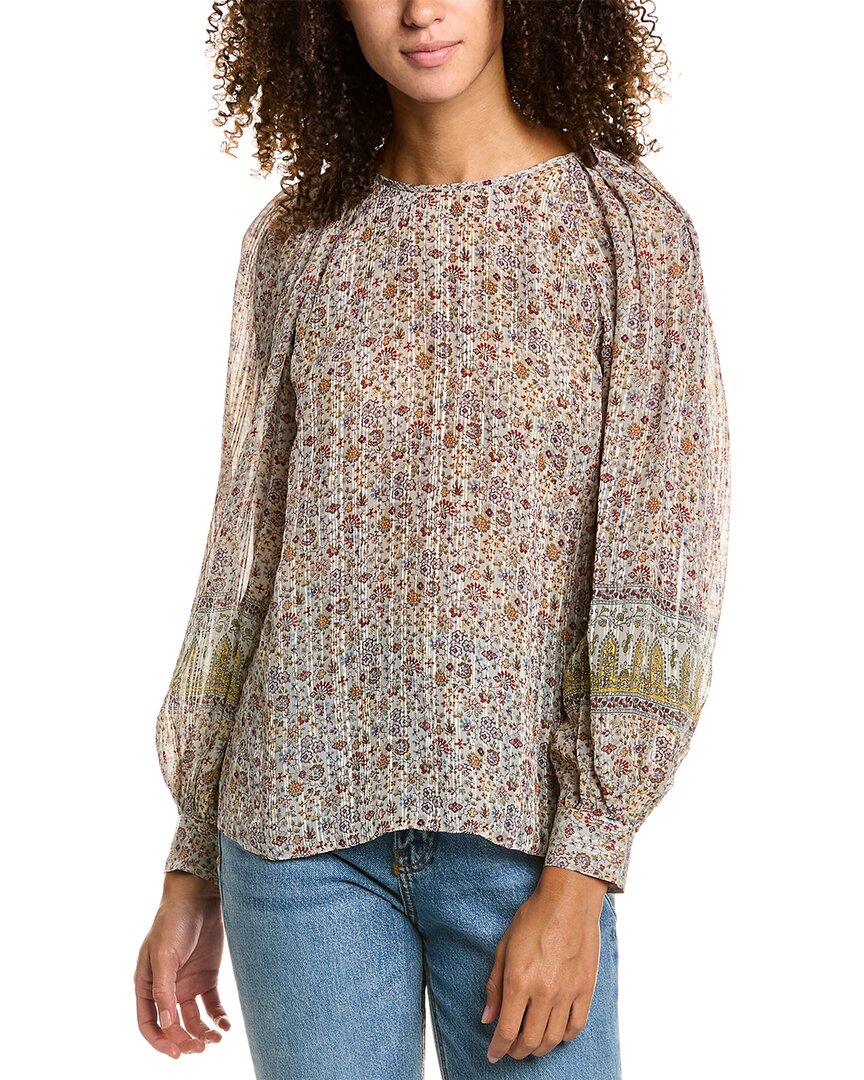 Stan Silk-Blend Blouse