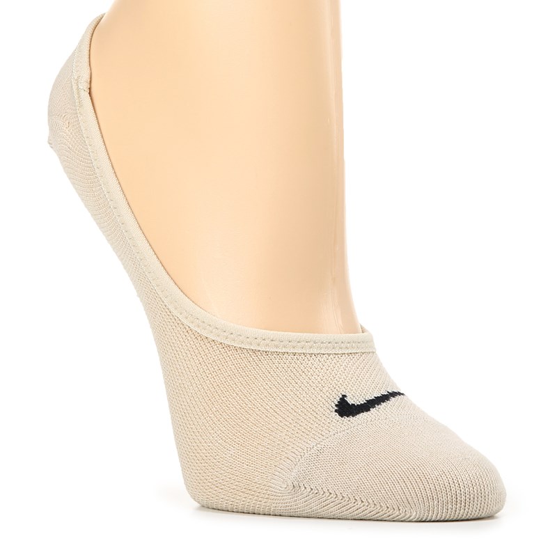 Women's 3 Pack Everyday Lightweight Footie Liner Socks (Black/Net/White)
