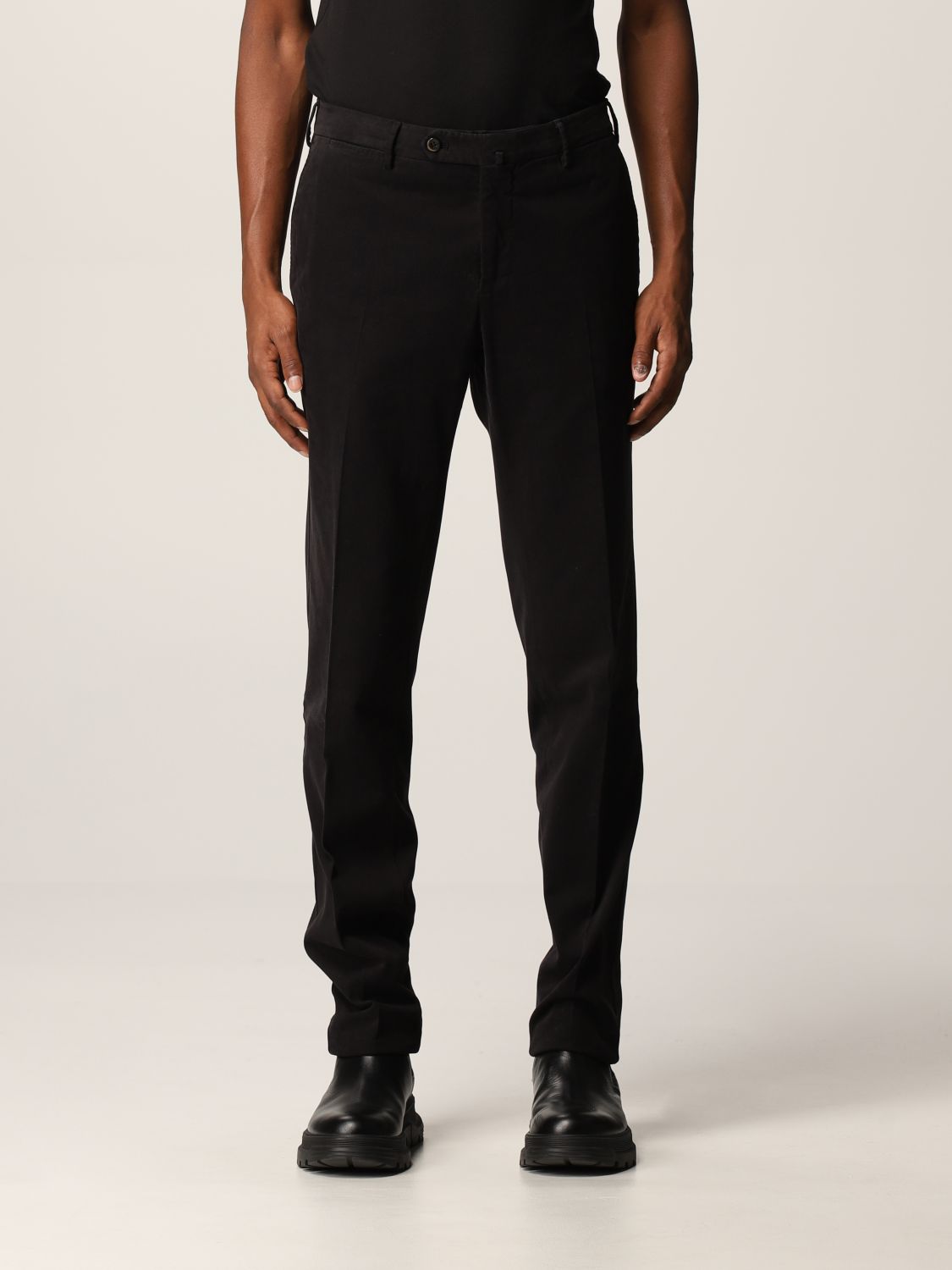 Pants Men color Black