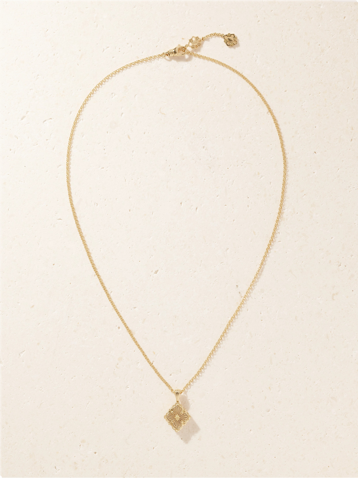 Opera Tulle 18-karat Gold And Mother-of-pearl Necklace - One size