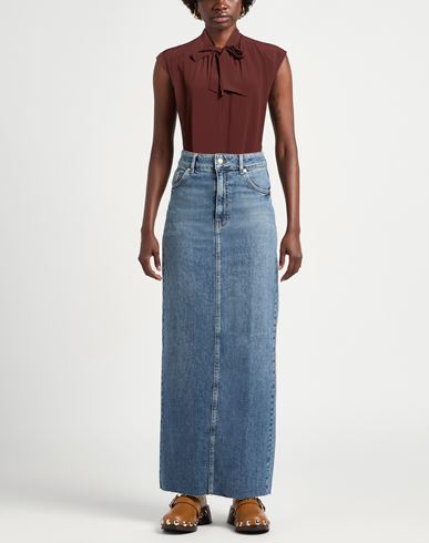 Woman Top Chocolate brown Size 2 Acetate, Silk
