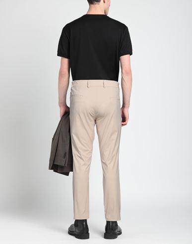 Man Pants Beige Size 38 Polyamide, Elastane
