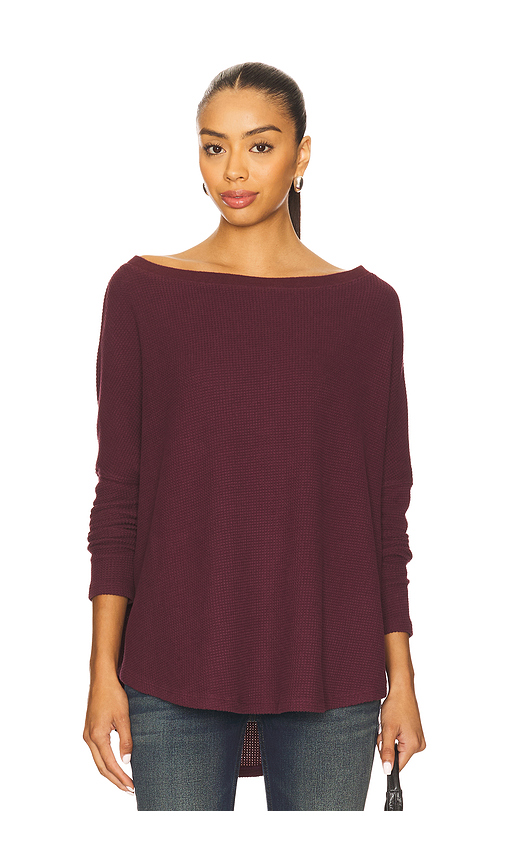 Free People x We The Free Latte Blues Thermal Solid In Dawn Breeze in Dawn Breeze. XS also in L, M