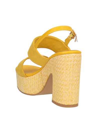 Woman Sandals Marigold Size 7 Textile fibers