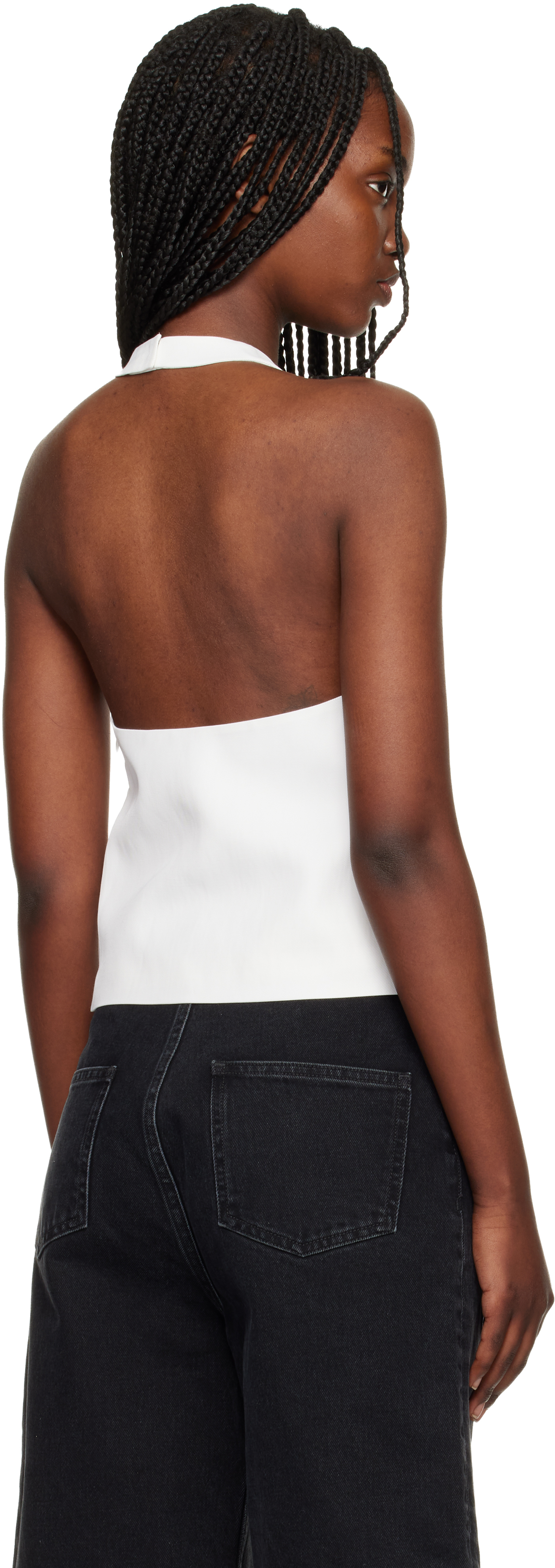White Sami Halter Blouse