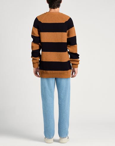 Man Sweater Camel Size M Wool