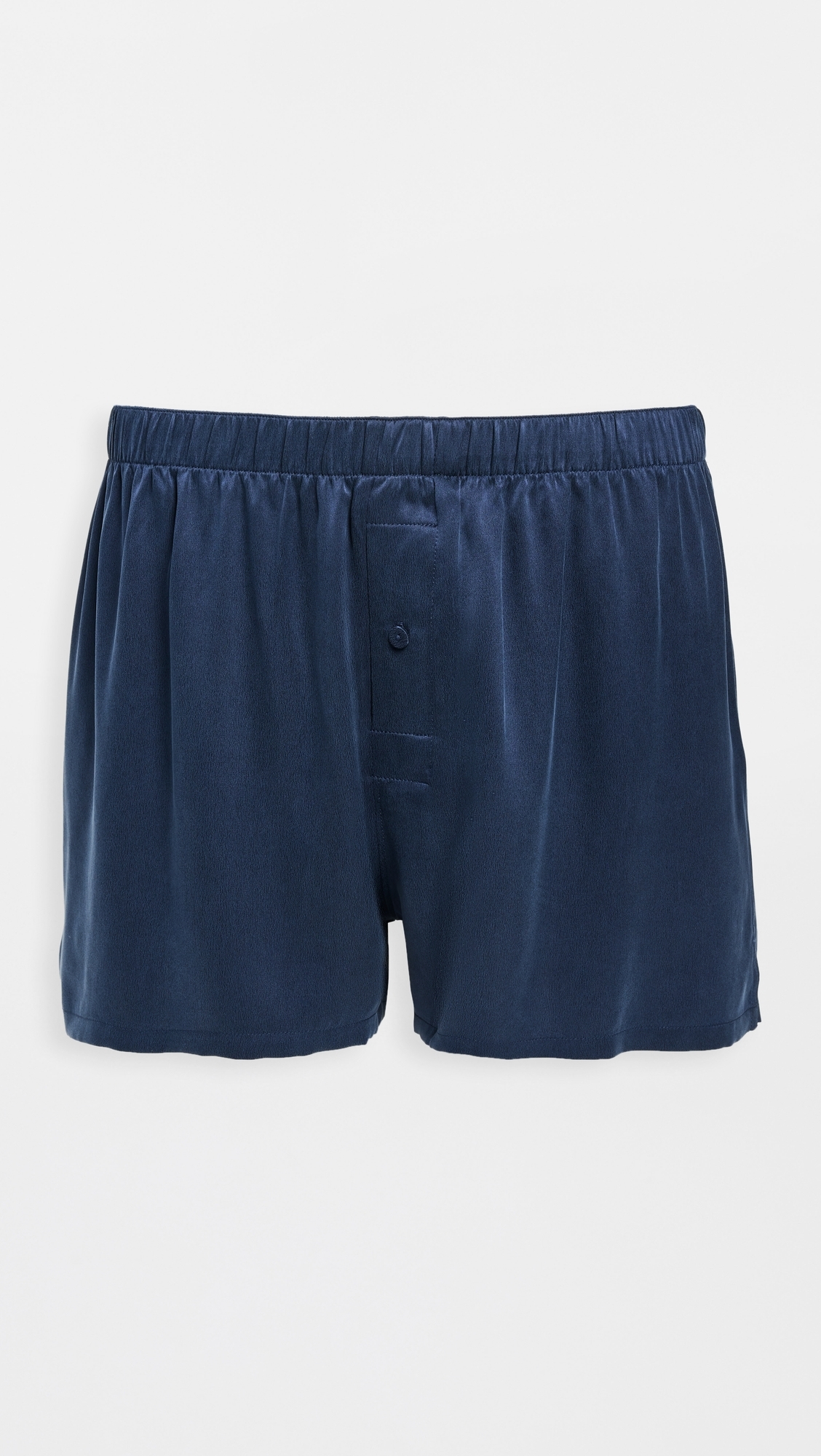 Washable Silk Boxers Deep Blue 