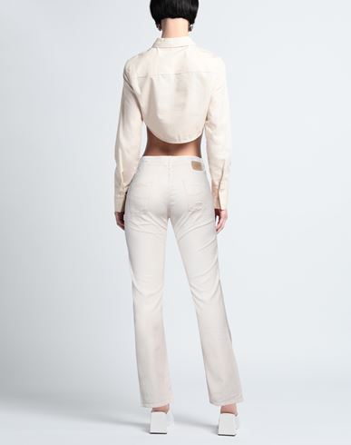 Jacob Cohёn Woman Jeans Cream Size 27 Cotton