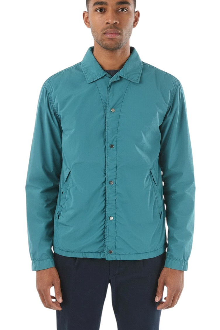 Blue Regular Overshirt