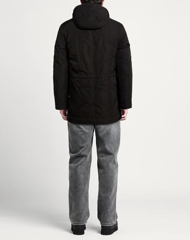 Man Puffer Black Size 40 Polyester