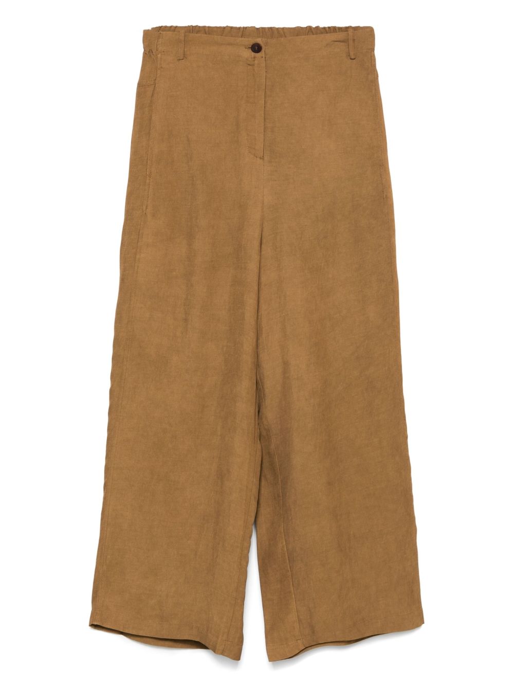COLOUR 5 POWER cropped trousers - Brown