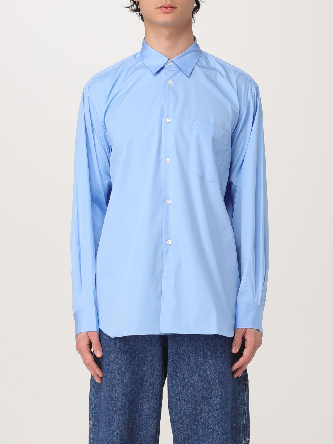Shirt COMME DES GARCONS Men color Blue