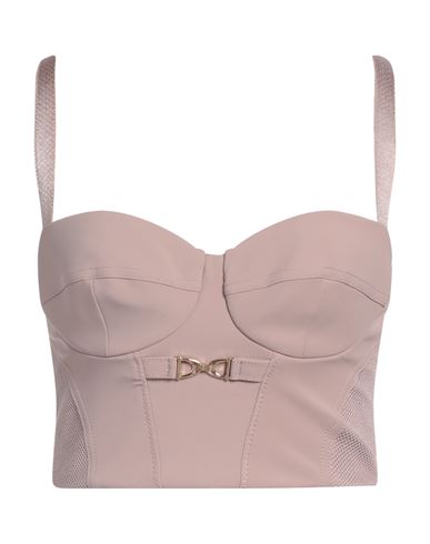 Elisabetta Franchi Woman Top Blush Size 4 Polyamide, Elastane, Viscose