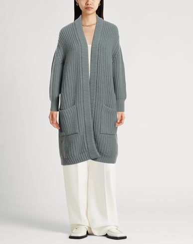 Woman Cardigan Sage green Size 10 Cashmere