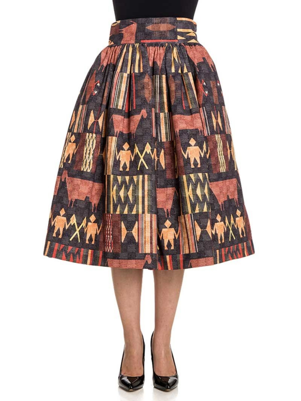 Flared skirt