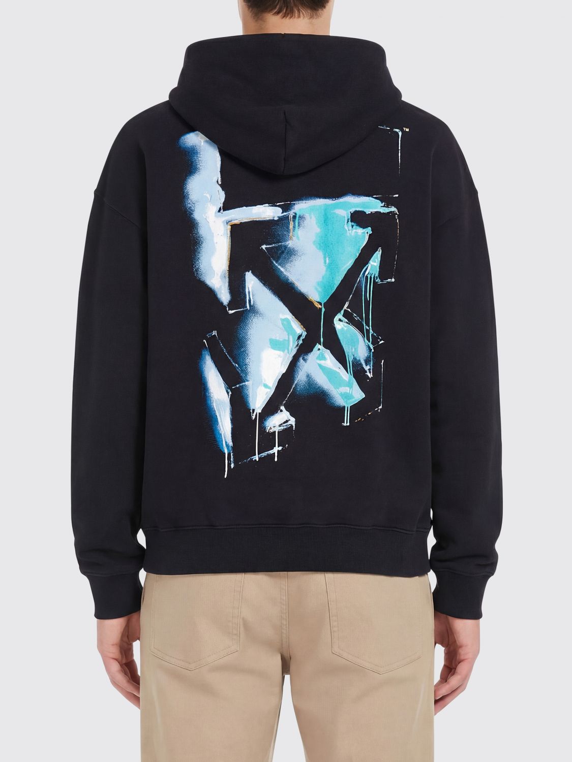 Sweatshirt Men color Black