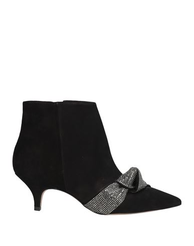 ) Woman Ankle boots Black Size 9 Leather