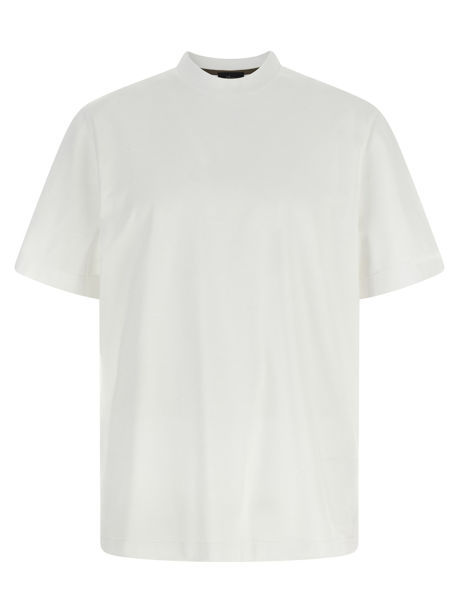 Crewneck Cotton T-Shirt — White