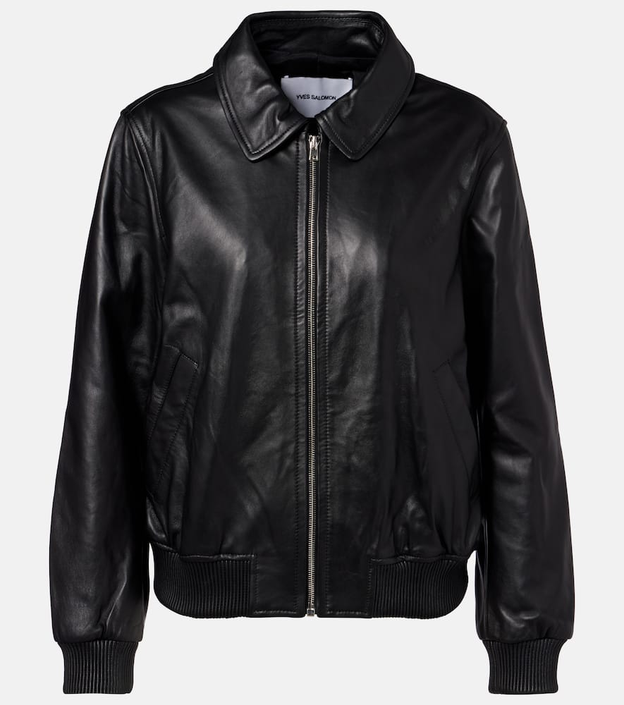 Leather jacket
