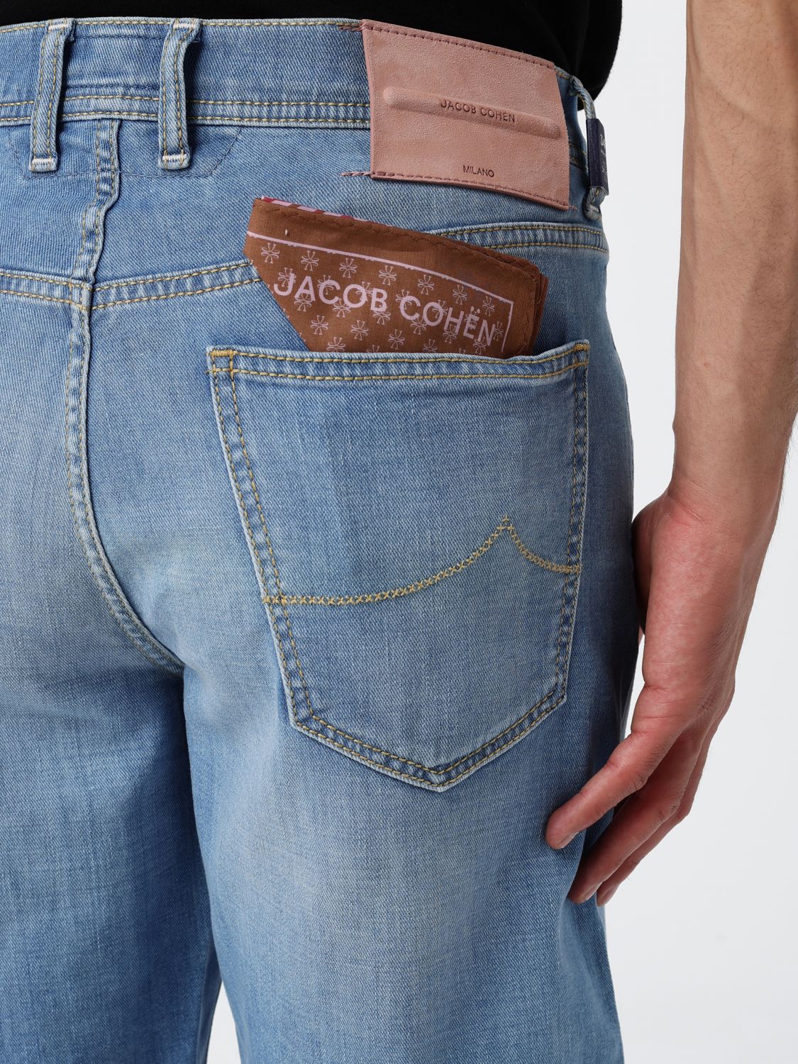 Shorts Men color Gnawed Blue