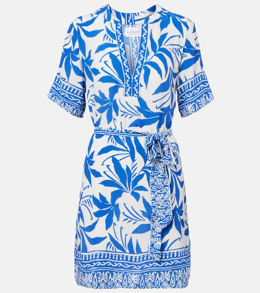 Vanessa printed shirt dress