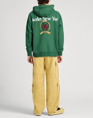 Awake Ny Man Sweatshirt Green Size S Cotton