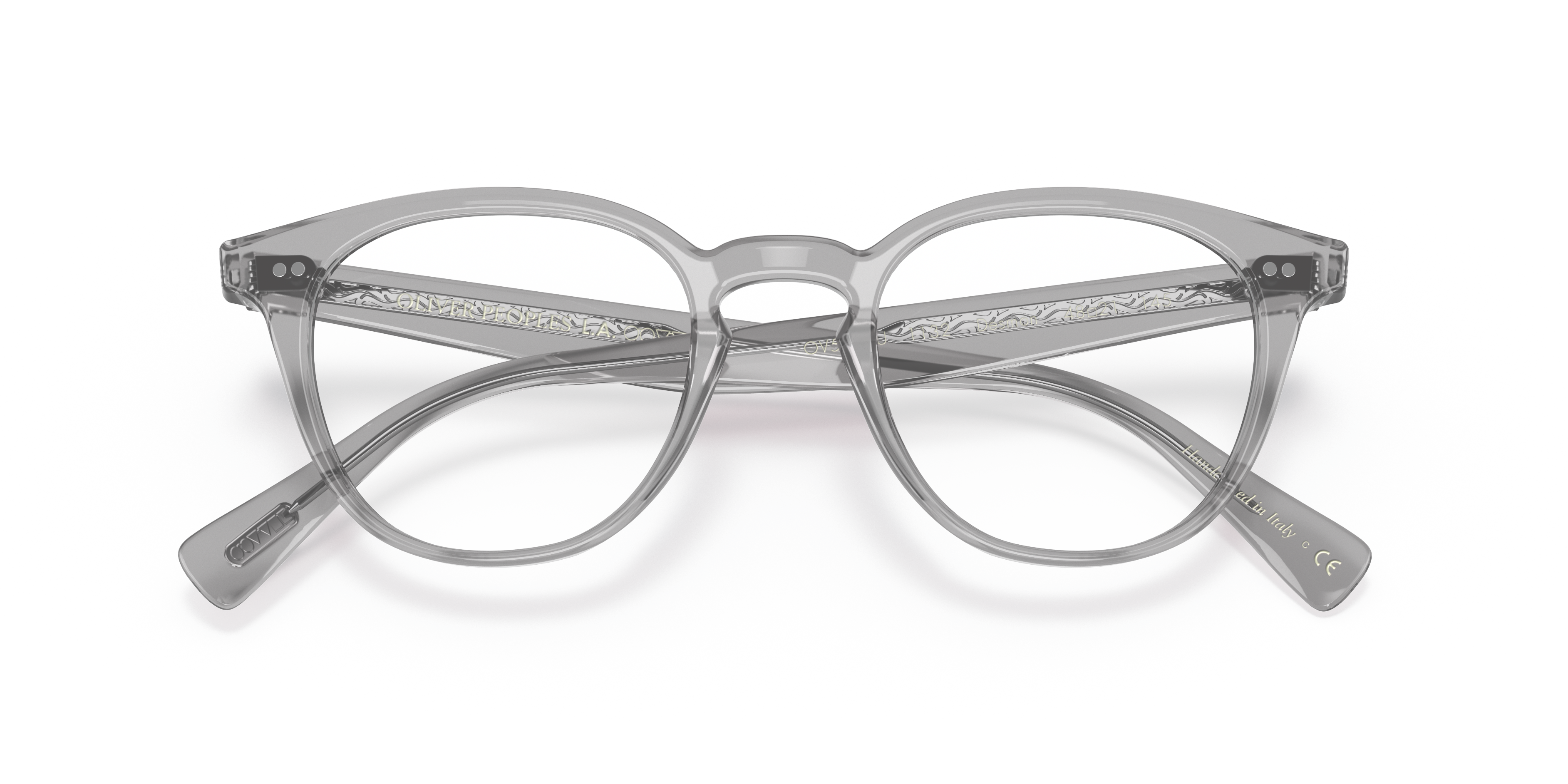 Oliver Peoples Unisex Oliver Peoples OV5454U DESMON 1132 Optical frames Acetate Grey Transparent Pantos Norma