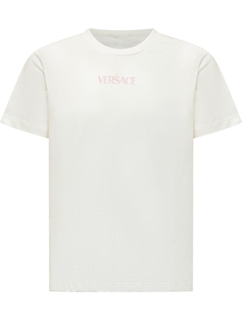 Kids White Logo T-Shirt