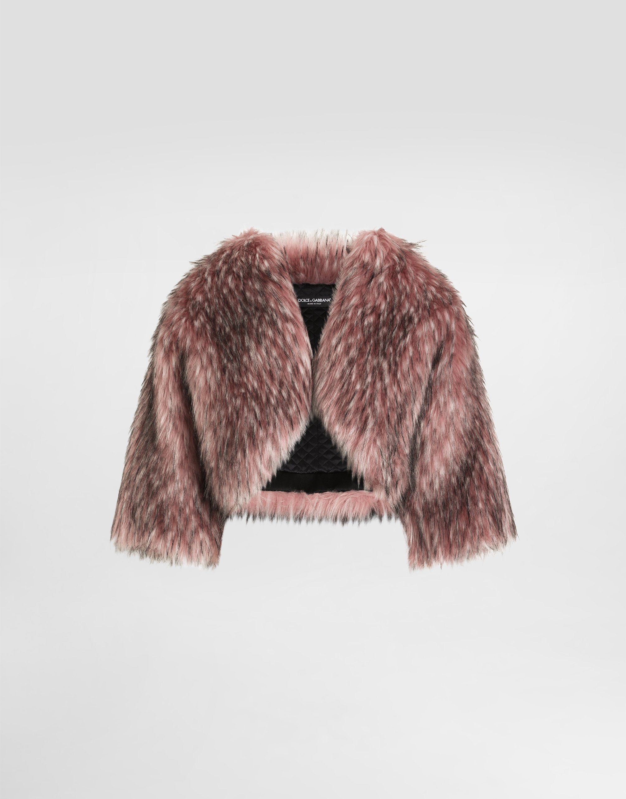 Short faux fur jacket