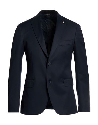 Man Blazer Midnight blue Size 42 Wool