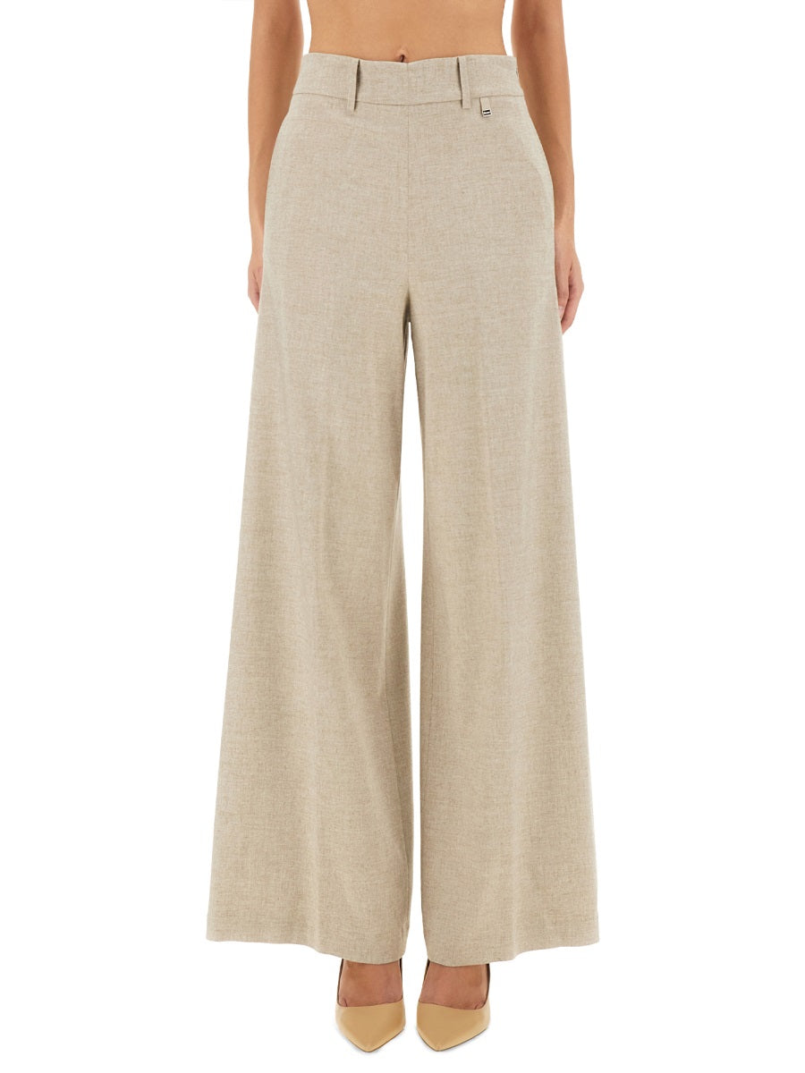 Straight-leg Trousers