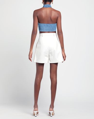 Woman Top Azure Size L Polyester, Viscose, Elastane
