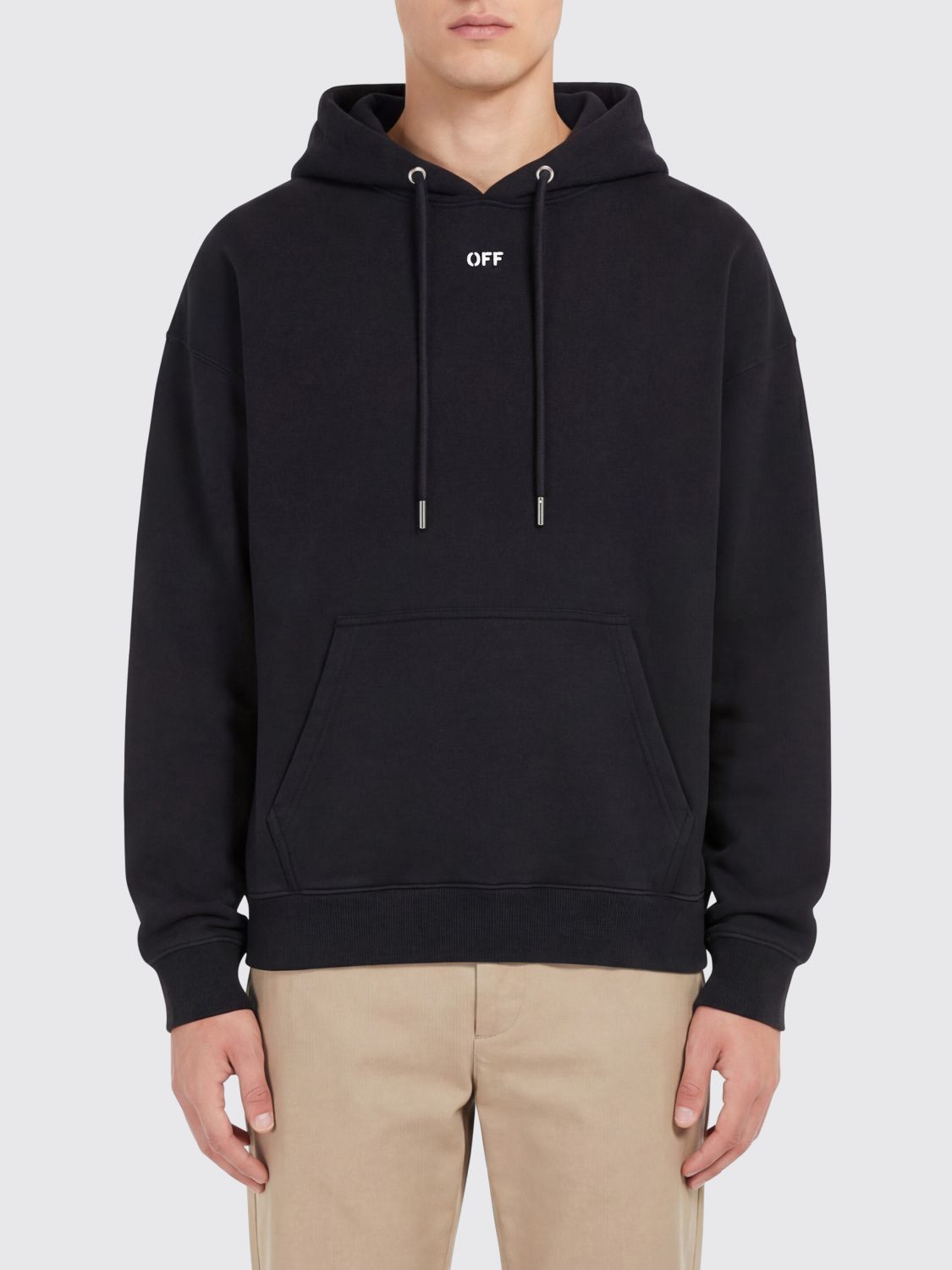 Sweatshirt Men color Black