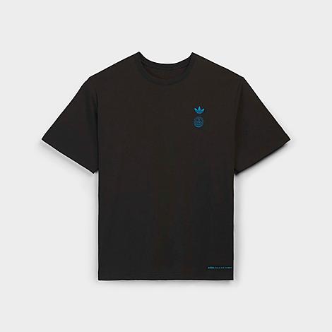 Men's Originals x Bad Bunny DTmF Paris Graphic Oversized Heavyweight T-Shirt in Black