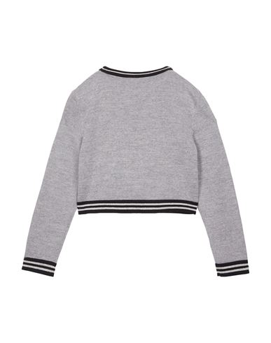 Kid Girl Sweater Grey Size 12 Wool, Polyamide, Viscose, Elastane, Metal fiber