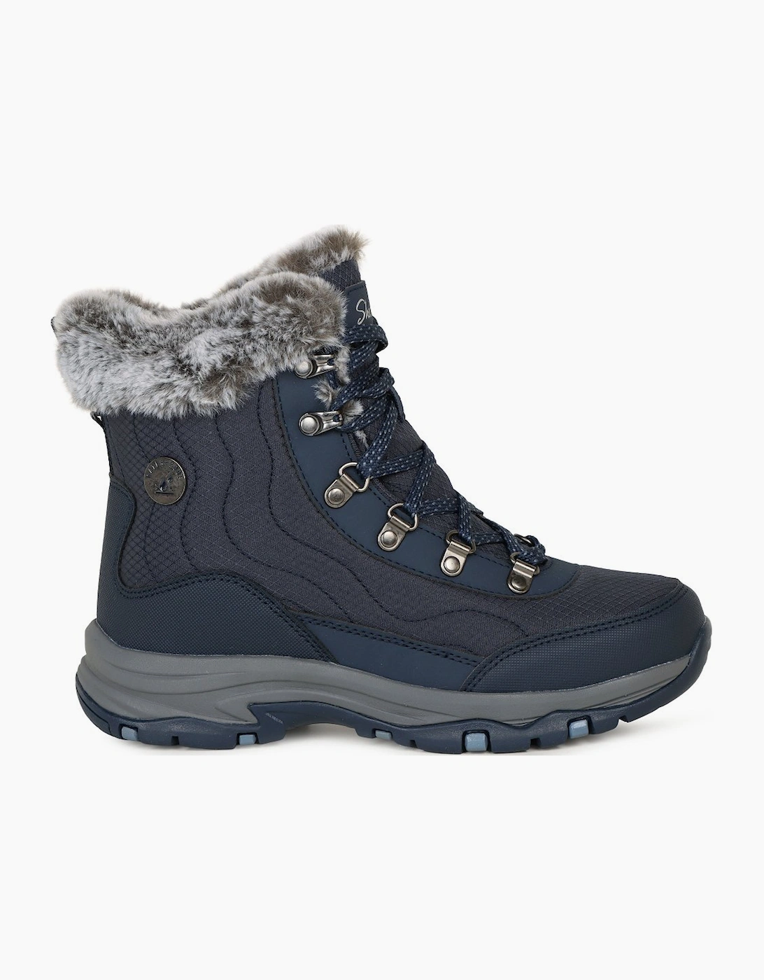 Skechers Women's Trego Stormie Womens Waterproof Boots - Navy