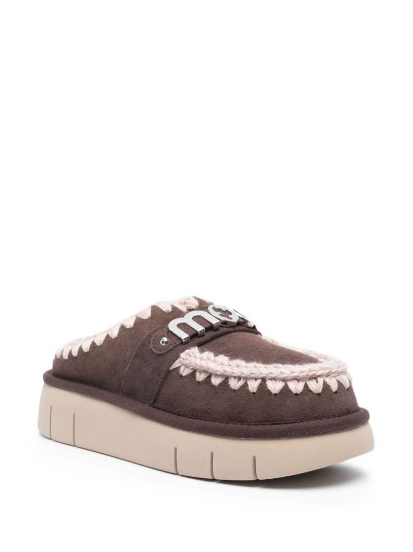 Brown Bounce Mules