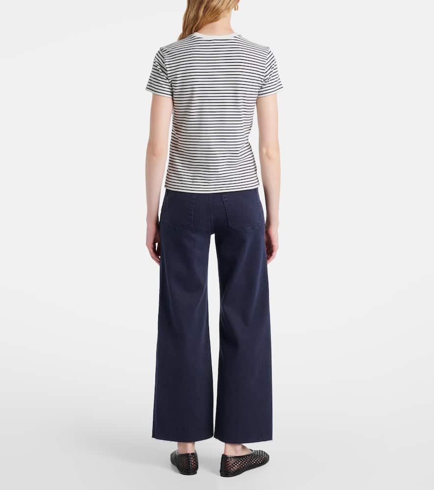 Striped cotton T-shirt