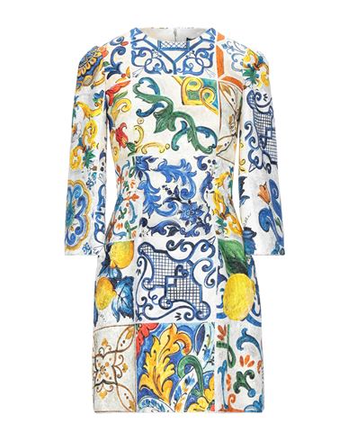 Woman Mini dress Ivory Size 0 Cotton, Silk