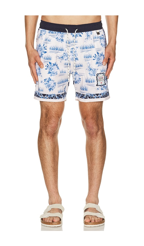 Agua Bendita Joe Trunks in White - White. 38 also , 32
