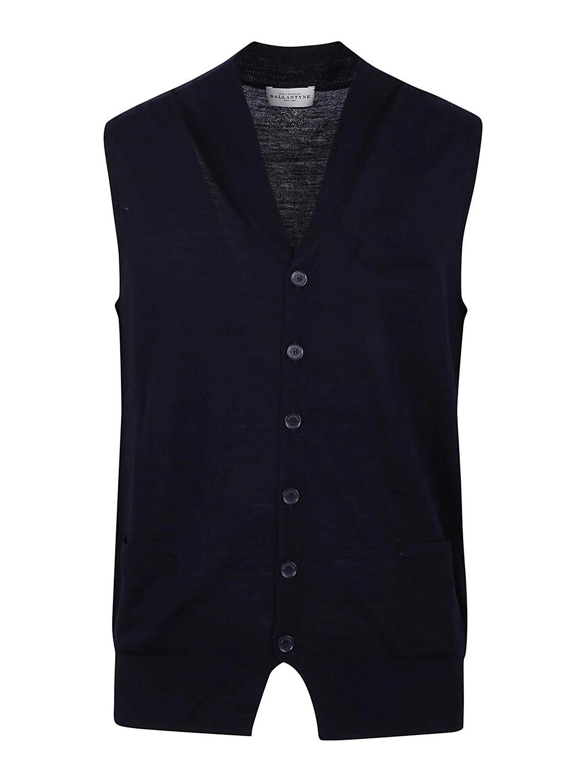 V neck gilet