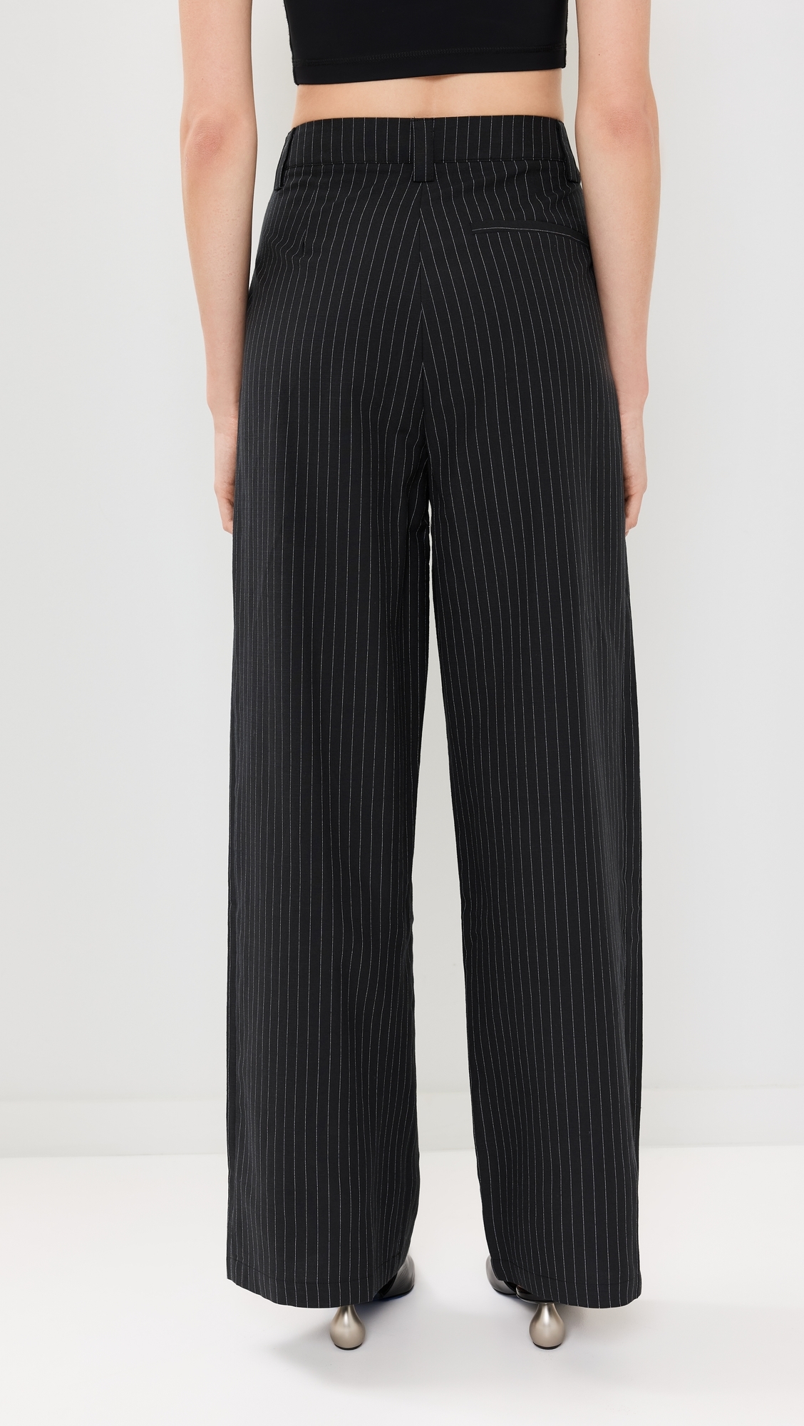 La Quinta Pant Onyx Pinstripe