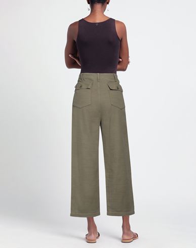 Woman Pants Military green