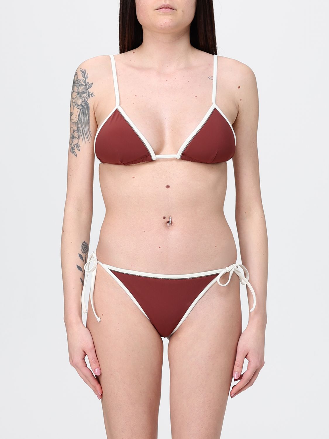 Swimsuit Woman color Red