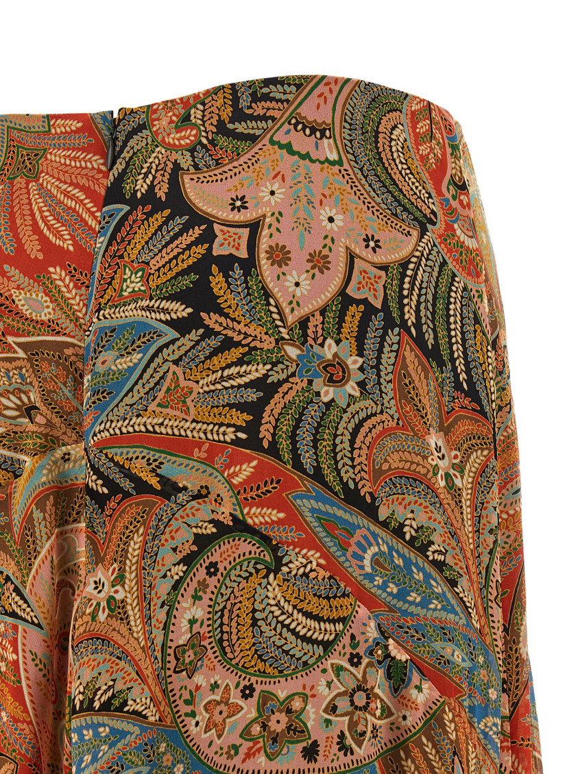 Paisley Foliage Skirt