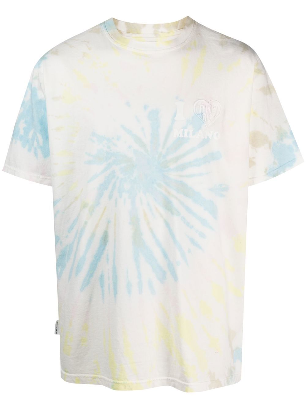 Tie-dye cotton T-Shirt - White