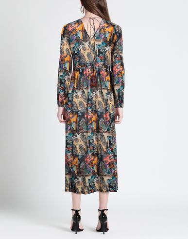 Woman Maxi dress Black Size M Cotton