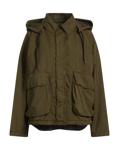Woman Jacket Military green Size XS Polyester, Polyamide