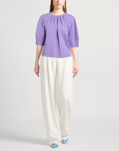 Woman Top Purple Size 4 Viscose, Polyamide, Elastane