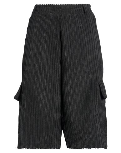 Pièce. Woman Shorts & Bermuda Shorts Black Size 8 Polyamide